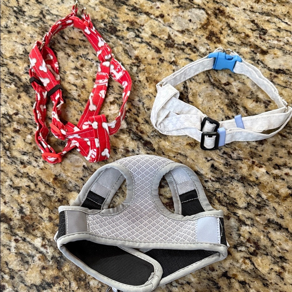 Small dog Harnesses.
